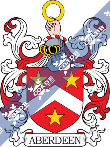 Aberdeen Family Crest, Coat of Arms and Name History