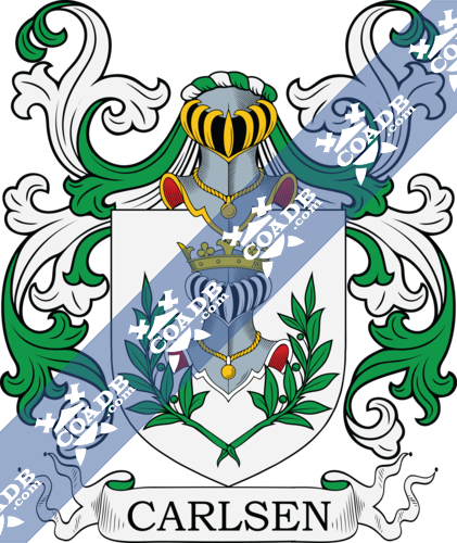 Carlson Family Crest Coat Of Arms And Name History