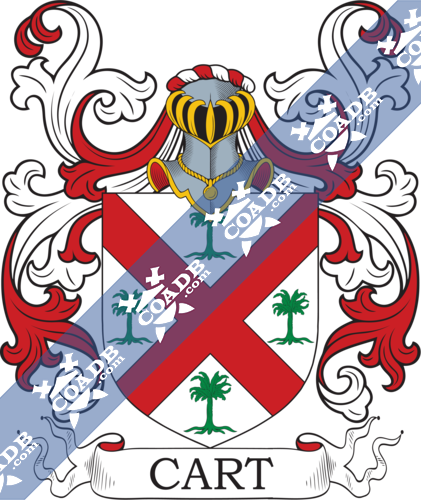 Carter (English Origin) Family Crest - Print