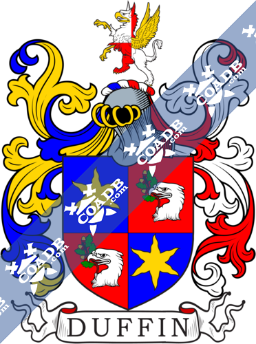 Duffy Coat of Arms, Family Crest - Free Image to View - Duffy Name Origin  History and Meaning of Symbols