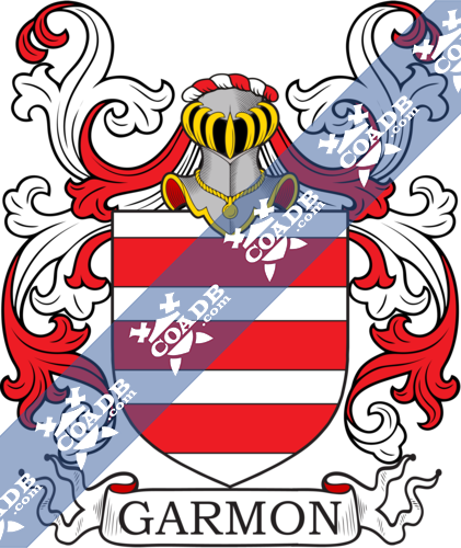 Garmon Family Crest, Coat of Arms and Name History