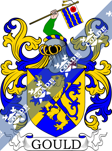 Gould Family Crest Coat Of Arms And Name History