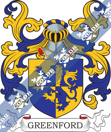 Greenford Family Crest, Coat of Arms and Name History – COADB / Eledge  Family Genealogy