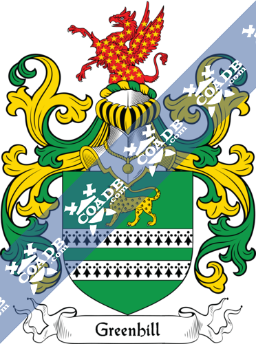 Green Name History, Coat of Arms