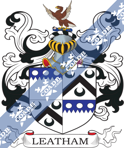 Leatham Family Crest, Coat of Arms and Name History – COADB / Eledge ...