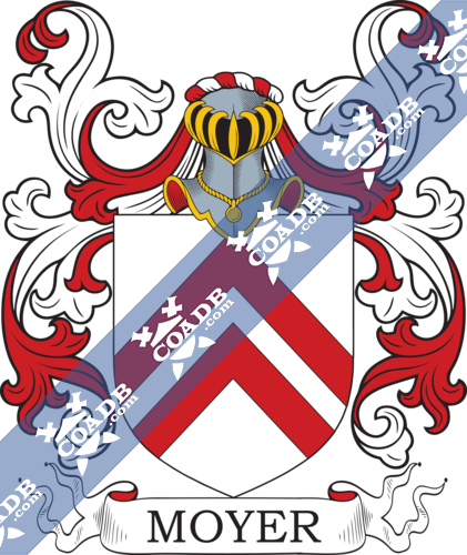 moyer-family-crest-coat-of-arms-and-name-history-coadb-eledge