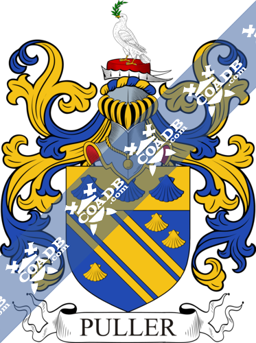 Puller Family Crest, Coat of Arms and Name History – COADB / Eledge ...