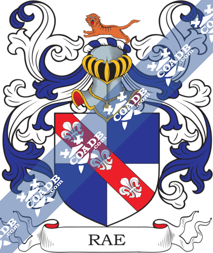 Rae Family Crest, Coat of Arms and Name History