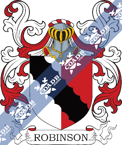 Robinson Coat Of Arms Family Crest