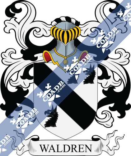 Waldron Family Crest Coat Of Arms And Name History